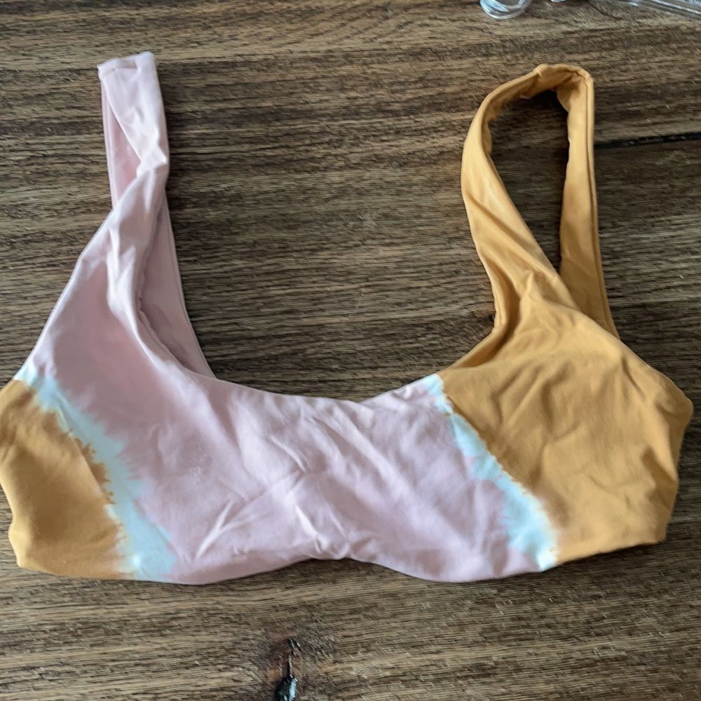 L space tie dye xs bikini top Vguc